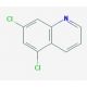 5,7-Dichloroquinoline (CAS 4964-77-6) - chemical structure image