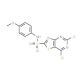 5,7-Dichlorothiazolo[4,5-d]pyrimidin-2-sulfonic acid (4-methoxyphenyl)amide - chemical structure image