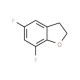 5,7-Difluoro-2,3-dihydrobenzo[b]furan (CAS 175203-20-0) - chemical structure image