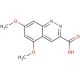 5,7-dimethoxycinnoline-3-carboxylic acid - chemical structure image