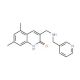 5,7-Dimethyl-3-{[(pyridin-3-ylmethyl)-amino]-methyl}-1H-quinolin-2-one - chemical structure image