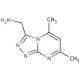 (5,7-dimethyl[1,2,4]triazolo[4,3-a]pyrimidin-3-yl)methylamine - chemical structure image