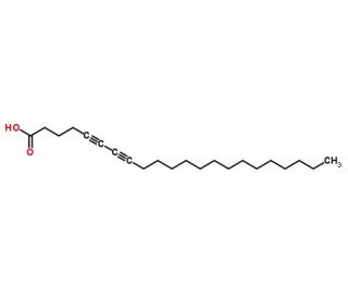 5,7-Docosadiynoic Acid (CAS 178560-65-1) - chemical structure image