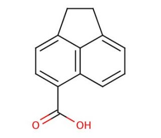 5-Acenaphthenecarboxylic acid (CAS 55720-22-4) - chemical structure image