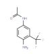 5-Acetamido-2-aminobenzotrifluoride (CAS 1579-89-1) - chemical structure image