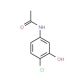 5-Acetamido-2-chlorophenol (CAS 28443-52-9) - chemical structure image