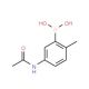 5-Acetamido-2-methylphenylboronic acid (CAS 1060661-55-3) - chemical structure image