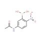 5-Acetamido-2-nitrophenylboronic acid (CAS 78887-36-2) - chemical structure image