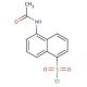 5-Acetamidonaphthalene-1-sulfonyl Chloride (CAS 52218-37-8) - chemical structure image
