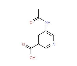 5-Acetamidonicotinic acid (CAS 82817-65-0) - chemical structure image