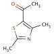 5-Acetyl-2,4-dimethylthiazole (CAS 38205-60-6) - chemical structure image