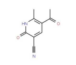 5-Acetyl-2-hydroxy-6-methylnicotinonitrile (CAS 52600-53-0) - chemical structure image