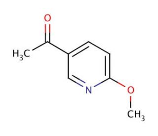 5-Acetyl-2-methoxypyridine (CAS 213193-32-9) - chemical structure image