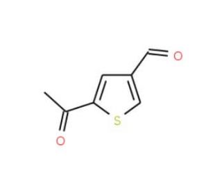 5-Acetyl-thiophene-3-carbaldehyde (CAS 41907-99-7) - chemical structure image