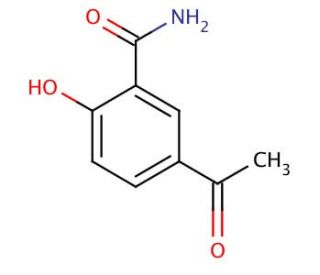 5-Acetylsalicylamide (CAS 40187-51-7) - chemical structure image