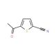 5-Acetylthiophene-2-carbonitrile (CAS 88653-55-8) - chemical structure image