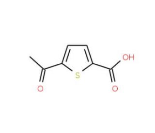 5-Acetylthiophene-2-carboxylic acid (CAS 4066-41-5) - chemical structure image