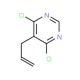 5-Allyl-4,6-dichloro-pyrimidine (CAS 16019-31-1) - chemical structure image