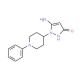 5-Amino-1-(1-phenyl-piperidin-4-yl)-1H-pyrazol-3-ol - chemical structure image