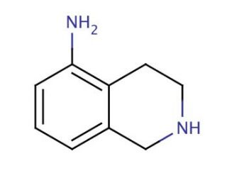 5-Amino-1,2,3,4-tetrahydroisoquinoline (CAS 115955-90-3) - chemical structure image