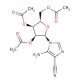 5-Amino-1-(2′,3′,5′-tri-O-acetyl-β-D-ribofuranosyl)-imidazole-4-carbonitrile (CAS 23192-63-4) - chemical structure image