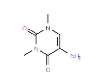 5-amino-1,3-dimethylpyrimidine-2,4(1H,3H)-dione (CAS 49738-24-1) - chemical structure image