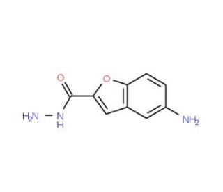 5-Amino-1-benzofuran-2-carbohydrazide - chemical structure image