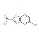 5-Amino-1-benzofuran-2-carboxylic acid (CAS 42933-44-8) - chemical structure image