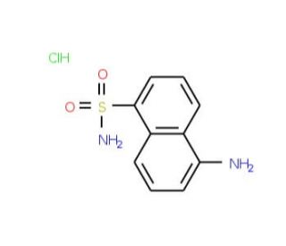 5-Amino-1-naphthalenesulfonamide Hydrochloride (CAS 1215328-08-7) - chemical structure image