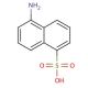 5-Amino-1-naphthalenesulfonic acid (CAS 84-89-9) - chemical structure image
