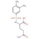 5-amino-2-{[(3,4-dimethylphenyl)sulfonyl]amino}-5-oxopentanoic acid - chemical structure image