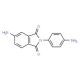 5-amino-2-(4-aminophenyl)-1H-isoindole-1,3(2H)-dione - chemical structure image