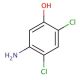 5-Amino-2,4-dichlorophenol (CAS 39489-79-7) - chemical structure image