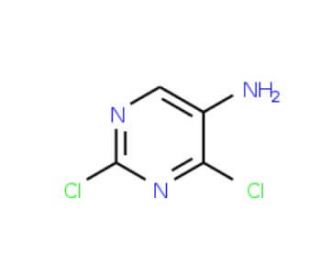 5-Amino-2,4-dichloropyrimidine (CAS 5177-27-5) - chemical structure image