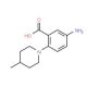 5-Amino-2-(4-methyl-piperidin-1-yl)-benzoic acid (CAS 78243-68-2) - chemical structure image