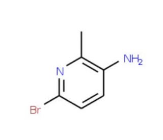 5-amino-2-bromo-6-picoline (CAS 126325-47-1) - chemical structure image