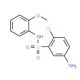 5-Amino-2-chloro-N-(2-methoxy-phenyl)-benzenesulfonamide - chemical structure image