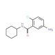 5-Amino-2-chloro-N-cyclohexylbenzamide - chemical structure image