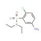 5-Amino-2-chloro-N,N-diethyl-benzenesulfonamide (CAS 571150-08-8) - chemical structure image
