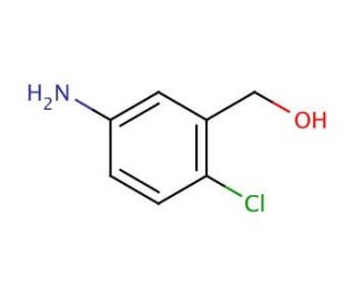 5-Amino-2-chlorobenzyl alcohol (CAS 89951-56-4) - chemical structure image