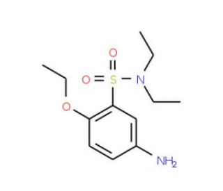 5-amino-2-ethoxy-N,N-diethylbenzenesulfonamide - chemical structure image