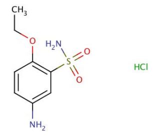 5-amino-2-ethoxybenzenesulfonamide hydrochloride - chemical structure image