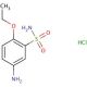 5-amino-2-ethoxybenzenesulfonamide hydrochloride - chemical structure image
