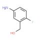 (5-Amino-2-fluorophenyl)methanol (CAS 84832-00-8) - chemical structure image