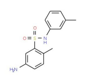 5-Amino-2-methyl-N-m-tolyl-benzenesulfonamide - chemical structure image