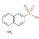 5-Amino-2-naphthalenesulfonic acid (CAS 119-79-9) - chemical structure image