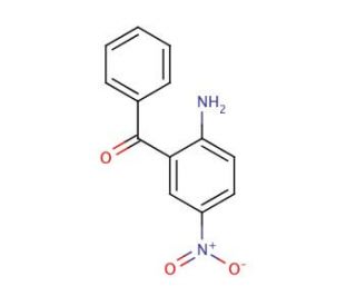 5-Amino-2-nitrobenzophenone (CAS 1775-95-7) - chemical structure image