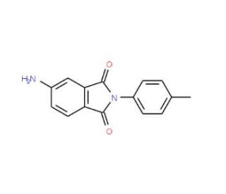 5-Amino-2-p-tolyl-isoindole-1,3-dione (CAS 20871-06-1) - chemical structure image