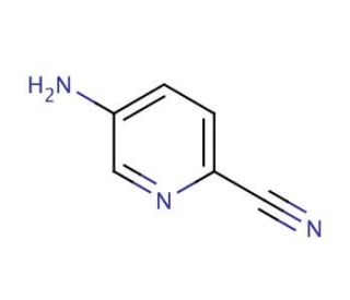 5-Amino-2-pyridinecarbonitrile (CAS 55338-73-3) - chemical structure image