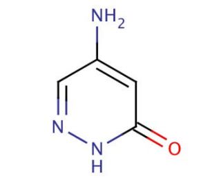 5-Amino-3(2H)-pyridazinone (CAS 89033-30-7) - chemical structure image